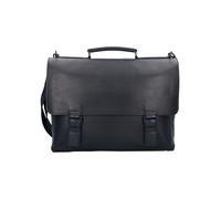 Jost Futura Valigetta Vera Pelle 38 cm Vano porta PC nero