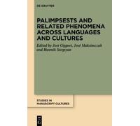 Jost Gippert Palimpsests and Related Phenomena across Languag (Copertina rigida)