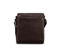 Jost Glasgow Borsa a tracolla S Protezione RFID Vera Pelle 23 cm marrone