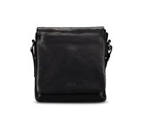 Jost Glasgow Borsa a tracolla S Protezione RFID Vera Pelle 23 cm nero