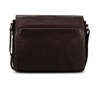 Jost Glasgow Valigetta Protezione RFID Vera Pelle 34 cm Vano porta PC marrone