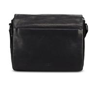 Jost Glasgow Valigetta Protezione RFID Vera Pelle 34 cm Vano porta PC nero