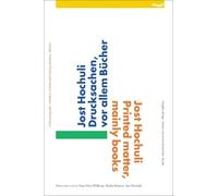Jost Hochuli Printed matter, mainly books (Copertina rigida)