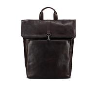 Jost London Zaino da giorno Vera Pelle 44 cm Vano porta PC marrone