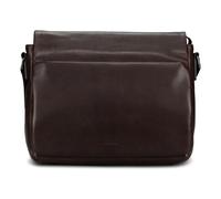 Jost London Messaggero Vera Pelle 34 cm Vano porta PC marrone