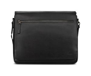 Jost Lund Cartella Messenger Pelle 41.5 cm Scomparto per laptop nero
