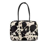 Jost Pelle borsa a tracolla con scomparto per laptop Furry Cow Bowling Bag Business Black multicolore