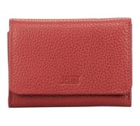 Jost Pelle portafoglio Vika Wallet Red rosso