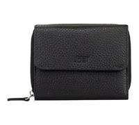 Jost Pelle portafoglio Vika Zip Wallet Black nero