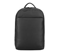 JOST Pelle zaino per laptop con scomparto per laptop Tromsoe Backpack Black nero