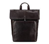 Jost London Zaino da giorno Vera Pelle 44 cm Vano porta PC marrone