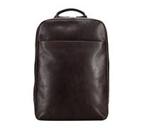 Jost London Zaino da giorno Vera Pelle 44 cm Vano porta PC marrone
