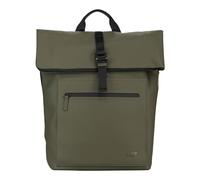 Jost zaino per laptop zaino per il tempo libero con scomparto per laptop Halmstad Courier Backpack Olive oliva