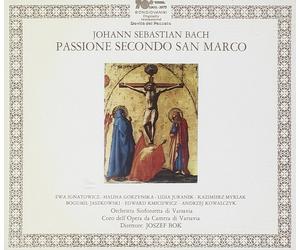 Joszef Bok St Mark Passion (CD)