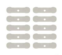 Jotekonoby 10 piastre silenziose per pompa del compressore d'aria dell'olio della cinghia della valvola (D)