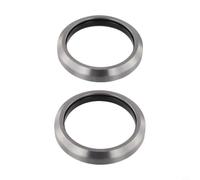 Jotekonoby 2 cuscinetti per sterzo per bicicletta, 51,8 x 40 x 8 mm, con guarnizioni in gomma per cuffie coniche a 36°/45°, cuscinetti a sfera in acciaio compatibili con modelli ACB518K MH-P518K