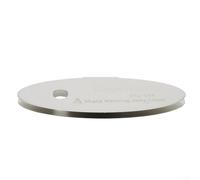 Jotekonoby 2 pastiglie freno a disco, gadget di regolazione per allineamento pinza rotore, in acciaio inox 304, piastra di regolazione del gioco del freno a disco, compatibile (l'ovale)