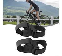 Jotekonoby 2 pz Nero Rotabile per Bici Anteriore Strada Morsetto Compatibile Torcia Universale Del Supporto di Montaggio Avere Banda In Silicone per Avere per Mtb Lampada Fol