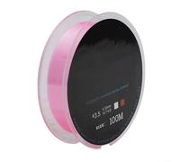 Jotekonoby Abra - Lenza da pesca in carbonio d'acqua dolce, 100 m, da 413 a 3500 libbre, per Leader e acqua salata Elite subacquea con fluorocarbon invisibile (rosa)