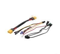 Jotekonoby Adattatore Fari Anteriori e Posteriori per xt60 55A Adattatore | Connettore per xt60 per robusto, cavo 14AWG, supporta fari anteriori e posteriori, per facile installazione