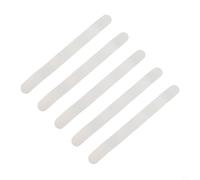 Jotekonoby Adesivo trasparente per la testa della racchetta da tennis, per la protezione della presa in TPU, riutilizzabile, anti-attrito, con nastro moderato, nessuna viscosità (5 pezzi)