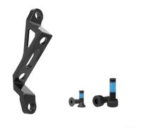 Jotekonoby Alluminio per pinza a disco Mountain Mount Adapter Alloy Road e Brake Bikes 160mm/180mm Flat Mount Conversion Seat Compatibile con Di (180 mm)