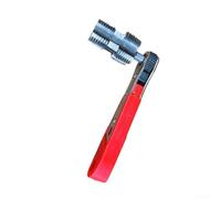 Jotekonoby Aprifili per tubi dell'acqua a 4 punti e 6 punti, con cricchetto a sgancio rapido per tubi in plastica PVC, strumento per la creazione di filettature interne compatibile con elettrico