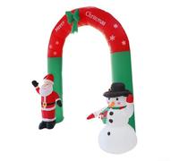 Jotekonoby Arco gonfiabile natalizio per esterni, grande, gonfiabile, per giardino, resistente alle intemperie, decorazione per cortile o esposizione commerciale (2)