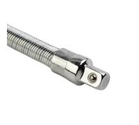 Jotekonoby Asta di prolunga flessibile per chiave a bussola da 1/4", 3/8", 1/2", barra di estensione per chiave a cricchetto con curva a 90 gradi, albero di trasmissione elastico a molla per stringere