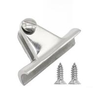 Jotekonoby Bimini Top 316 - Base concava in acciaio inox 316, montaggio piatto, compatibile con tende da sole, ponte barca per cerniere (22 mm)