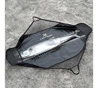 Jotekonoby Borsa a tracolla da viaggio, tappetino di atterraggio con protezione per bilancia digitale, tappetino di sganciamento per pesare pesci, tappetino di misurazione per pescatore, tappetino di