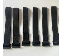 Jotekonoby Borsa da carico per tettuccio, 112 x 87 x 44 cm, impermeabile e resistente al sole, per viaggi, campeggio, in tessuto Oxford, portabagagli per auto, colore nero (8 supporti per portiera)