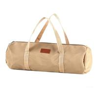 Jotekonoby Borsa portaoggetti per picchetti da campeggio, organizer per tiranti, impermeabile, borsa per attrezzi Oxford 900D, borsa da campeggio di grande capacità (cammello)