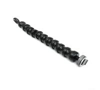 Jotekonoby Braccio flessibile per montaggio a caldo subacqueo con luce a Y e slitta fotocamera 4/6/8/10 testa Ss316 in acciaio inox nero (10 giunti)