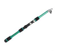 Jotekonoby Canna da pesca telescopica da 18 m, per gabbia della carpa, con gancio per canna da pesca, in fibra di carbonio, ultraleggera, formato mimetico (verde)