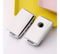 Jotekonoby Car Trio Custodia Cover per Accessorio Rosa Axela 2020 2021 e Cx30 20202021 Guscio Protettivo Chiave in Viola Rosso per Bianco Compatibile (BIANCO)