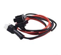 Jotekonoby Cavo di alimentazione per auto, 30 A, 1 m, per Icom Ic-7000/Ic-7600 e Kenwood per Ts-480/per Yaesu Ft-450 con filo ad alta resistenza da 12 AWG e