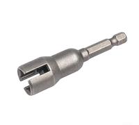 Jotekonoby Chiave a bussola per dado ad alette da 6,35 mm, codolo esagonale, chiave a farfalla a forma di U, adattatore per trapano elettrico, per installazione di pannelli otturatori in acciaio CRV