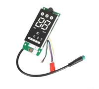 Jotekonoby Circuito per cruscotto in ABS impermeabile compatibile con scooter elettrico 4 Lite di seconda generazione, display in tempo reale trasparente per velocità e potenza