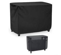 Jotekonoby Copertura impermeabile per tavolo da pranzo e carrello da pranzo, per patio, barbecue, barbecue, forno per pizza, protegge da polvere, pioggia, neve e danni alla luce solare (140 x 61 x 81