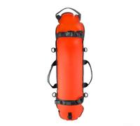 Jotekonoby Galleggiante da pesca subacquea per pesca subacquea e pesca subacquea con galleggiamento di 35,4 kg, accessorio gonfiabile arancione con anelli a D, 6,1 m