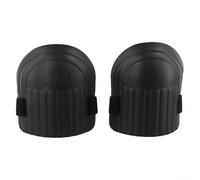 Jotekonoby Ginocchiere in schiuma EVA per giardinaggio e pulizia, cuscino da lavoro in gomma e polipropilene con tessuto in PVC antiscivolo, supporto protettivo antiurto per il ginocchio, (nero)