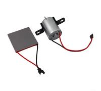 Jotekonoby Gruppo elettrogeno del motore del ventilatore del camino, costruzione del metallo, piccolo design leggero, compatibile con i ventilatori della stufa e del camino per uso domestico