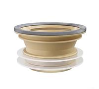 Jotekonoby Guarnizione a flangia in gomma per WC, guarnizione a prova di perdite e resistente agli odori, alternativa ad anello cerato durevole, adatta per la maggior parte dei servizi igienici