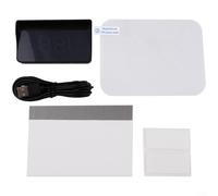 Jotekonoby HUD GPS Head Up Display Tachimetro Contachilometri Digitale KM/H per tutte le auto, autobus, camion, bici e scooter con cavo USB, tappetino antiscivolo e pellicola riflettente