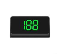 Jotekonoby HUD GPS Head Up Display Tachimetro Contachilometri per Auto Velocità Digitale KM/H con Pellicola Riflettente, Cavo USB e Tappetino Antiscivolo, Nero