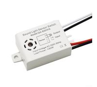 Jotekonoby Interruttore attivato dal suono e dalla luce con sensore di movimento per controllo delle scale del corridoio, magazzino, 220 V AC, timer di ritardo di accensione e spegnimento automatico