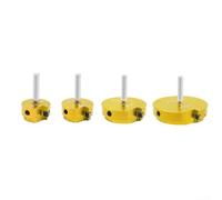 Jotekonoby Kit alesatore per tubi, set da 4 pezzi, lama bilanciata in PVC, kit di alesatore per tubi in lega di alluminio, per PVC CPVC ABS Schedule 40 tubi con custodia