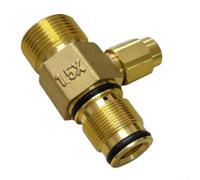 Jotekonoby Kit di montaggio per idropulitrice da 22 mm con valvola di spinta - Connettore in metallo compatibile con DXPW3025, DXPW3228, DXPW3625; Include corpo iniettore sapone