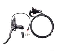 Jotekonoby Kit leva freno a disco elettrico e pinza con connettore impermeabile a 2 pin, freni idraulici per bici elettriche e scooter elettrici, in lega di alluminio (freno posteriore sinistro)